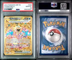2023 Pokemon OBF En-Obsidian Flames #228 Charizard EX Hyper Rare PSA 10 - Image 3