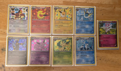 Pokemon Full Eeveelution Set Black & White Promo BW87 - BW94 Holo + Sylveon - Image 1