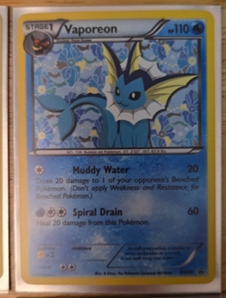 Pokemon Full Eeveelution Set Black & White Promo BW87 - BW94 Holo + Sylveon - Image 5