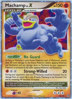 MACHAMP LV.X - 98/100 - ULTRA RARE HP DMG TCG Pokemon - Image 1