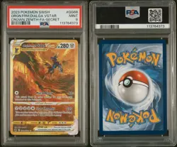 Pokemon Origin Forme Dialga VSTAR GG68/GG70 Crown Zenith PSA 9 - Image 3