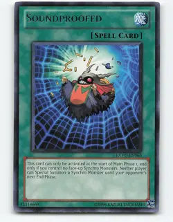 Soundproofed #EXVC-EN060 Rare Yugioh Card - Image 1