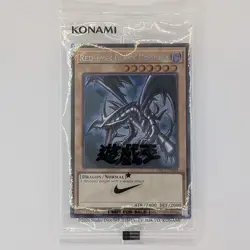 Yugioh Red-Eyes Black Dragon Nike Worlds Promo NKC1-EN002 Collaboration 2025 - Image 1