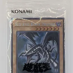 Yugioh Red-Eyes Black Dragon Nike Worlds Promo NKC1-EN002 Collaboration 2025 - Image 2