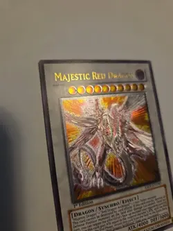 YUGIOH MAJESTIC RED DRAGON ULTIMATE RARE 1ST NEAR MINT ABPF-EN040 - Image 2