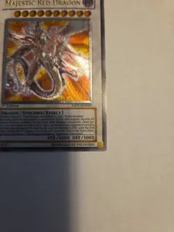 YUGIOH MAJESTIC RED DRAGON ULTIMATE RARE 1ST NEAR MINT ABPF-EN040 - Image 4