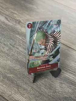Roronoa Zoro Alt Art OP14-015 One Piece TCG English IN-HAND - Image 2
