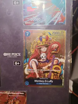 One Piece Monkey D. Luffy P-043 Foil Convention Exclusive Promo sealed Bandai - Image 3
