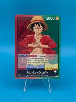 Monkey D. Luffy - OP01-003 Leader Post Errata - Demo Deck - One Piece English - Image 1