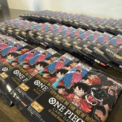 LOT OF 50 SEALED Booster Packs One Piece TCG: Emperors In The New World OP-09 - Image 2
