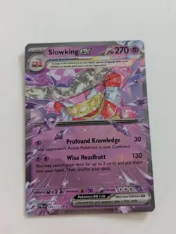 Slowking ex 086/193 Holo Pokemon Card Scarlet Violet Paldea Evolved NEAR MINT - Image 1
