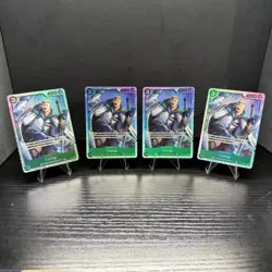 OP10-032 Tashigi SR English One Piece TCG 4 Card Playset - Image 1