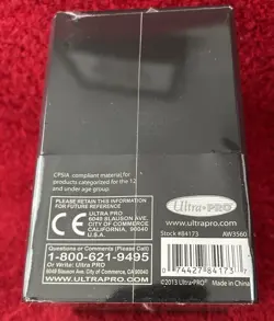 Brand New, Ultra Pro Deck Box Satin Tower Black Card Game New MTG Pokemon - Image 2