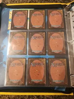 Vintage Magic The Gathering Collection Card Lot MTG 1993-1998 Pre-Rarity Symbol - Image 2