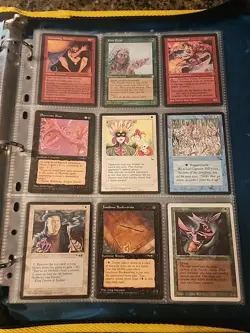 Vintage Magic The Gathering Collection Card Lot MTG 1993-1998 Pre-Rarity Symbol - Image 4