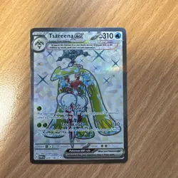Pokemon Card Tsareena ex 220/182 Paradox Rift Full Art Ultra Rare NM - Image 1