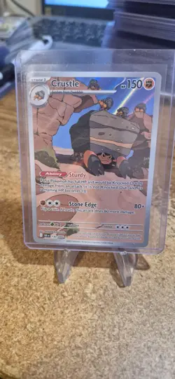 Crustle 130/086 - S&V Black Bolt Illustration Rare - Pokemon TCG Card English - Image 1