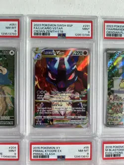 6 PSA Graded Pokemon Card Slab Lot #2 - Image 3