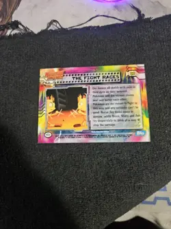 The Fight Rages #35 Topps Pokemon Card Mewtwo Strikes Back LP - Image 2