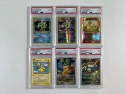 6 PSA Graded Pokemon Card Slab Lot #8 - Image 1