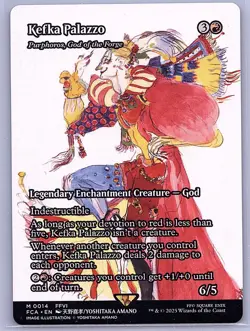 MTG English Kefka Palazzo - Purphoros, God of the Forge (Showcase) NM Normal - Image 1