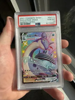 Lapras 2021 Pokemon Shining Fates Full Art VMAX Card - SV111/SV122 - PSA 10 - Image 1