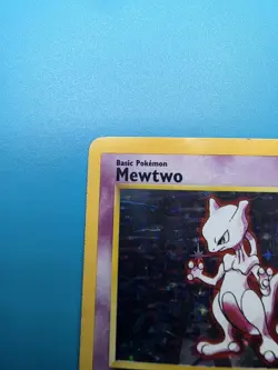 Pokemon TCG Mewtwo Base Set Holo Rare Card 10/102 Basic Pokemon - Image 5