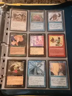 Vintage Magic The Gathering Collection Card Lot MTG 1993-1998 Pre-Rarity Symbol - Image 5