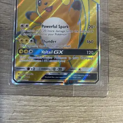 Raichu GX SM90 Black Star Promo Full Art Holo Sun & Moon Pokemon Card 2017 NM - Image 2