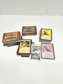 Warlord Saga of the Storm Lot of 560 Cards Bulk Fantasy Game - Image 1