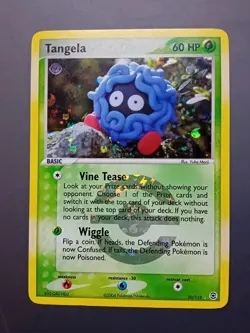 Pokemon Card - Tangela FireRed & LeafGreen 30/112 Rare Reverse Holo - Vintage - Image 1
