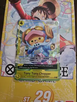 Tony Tony Chopper ST29-007 Alt Art Starter Deck Egghead Promo Card English - Image 1