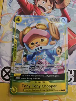 Tony Tony Chopper ST29-007 Alt Art Starter Deck Egghead Promo Card English - Image 3