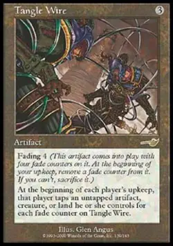 MTG English Tangle Wire Light Play Normal Nemesis - Image 1