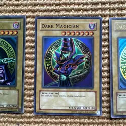Dark Magician SDY-006 & SYE-001 Yugioh (4Cards) - Image 3