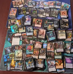 Approximately 700 Magic The Gathering Tokens And Rules Cards - Image 1