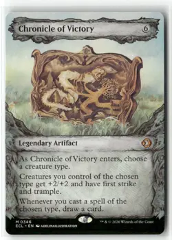 Chronicle Of Victory Showcase Lorwyn Eclipsed Magic MTG NM - Image 1