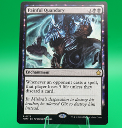 Painful Quandary | #179 | Rare | Regular | Foundations | MTG | See Store Sales! - Image 1