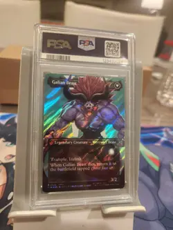 Vincent Valentine Borderless Surge Foil Final Fantasy MTG Psa 10 - Image 2