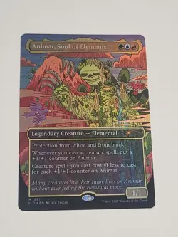 Animar, Soul of Elements Rainbow Foil Secret Lair Drop Series NM mtg - Image 1