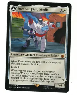 MTG Ratchet Field Medic Universes Beyond Transformers Magic The Gathering TCG - Image 1