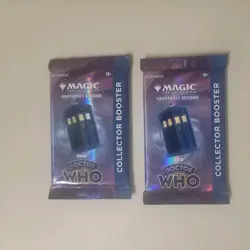Magic: The Gathering: Doctor Who Universes Beyond Collector Booster Pack ×2 - Image 1