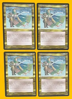MTG WANDERING MAGE (x4) Alliances (OldManMTG 010-041) - Image 1