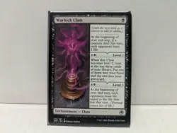Warlock Class 1x MtG Adventures in the Forgotten Realms SP/NM - Image 1