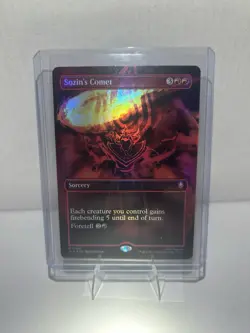 Magic: The Gathering Sozin's Comet Borderless Foil #332 - Image 1