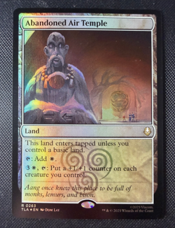 MTG Abandoned Air Temple Foil R 0263 Avatar The Last Airbender TLA NM - Image 1