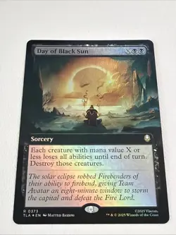 Day of Black Sun [Extended Art Foil] #373 | Magic Avatar: The Last Airbender - Image 1