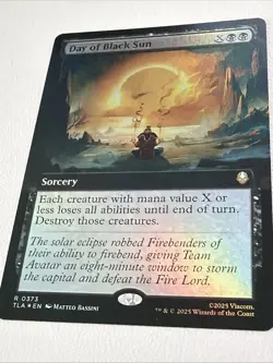 Day of Black Sun [Extended Art Foil] #373 | Magic Avatar: The Last Airbender - Image 3