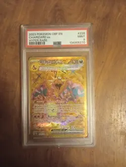 2023 POKEMON SV OBSIDIAN FLAMES - OBF EN #228/197 CHARIZARD EX HYPER RARE PSA 9 - Image 1