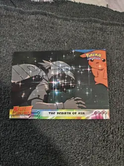 Pokemon Topps Mewtwo Strikes Back The Rebirth Of Ash #38 Black Logo LP - Image 1